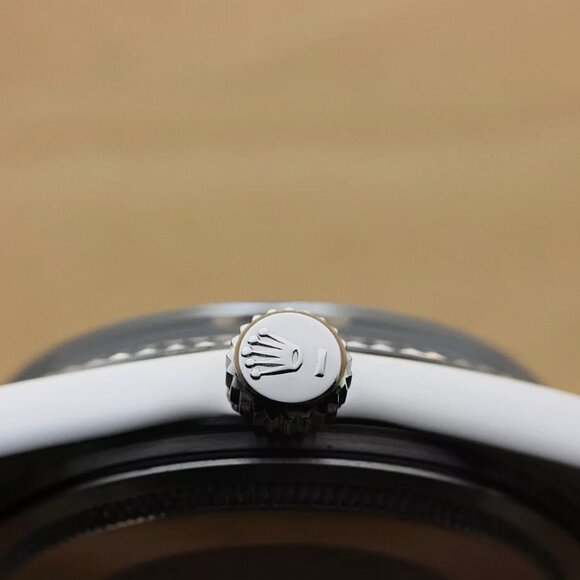 Mens Rolex Datejust 18k Gold Steel Watch W/ Box - Picture 7 of 7